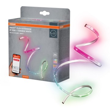 Osram - LED RGB+TW Erweiterungs-LED-Streifen, dimmbar SMART+ FLEX 1,2m LED/6W/12V