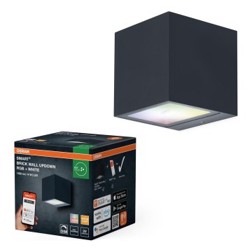Osram - LED RGBW dimmbar Außenwandleuchte SMART+ BRICK LED/14W/230V IP44 Wi-Fi