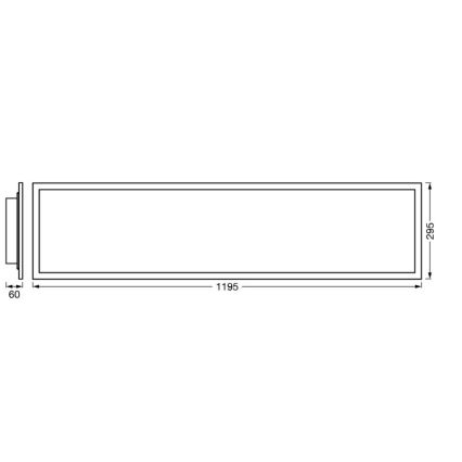 Osram - LED RGBW dimmbare Deckenleuchte SMART+ MAGIC LED/36W/230V 2700-6500K WLAN + Fernbedienung