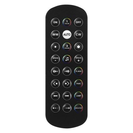 Osram - LED RGBW dimmbare Tischlampe SMART+ MAGIC LED/7,5W/230V 2700-6500K schwarz Wi-Fi + Fernbedienung