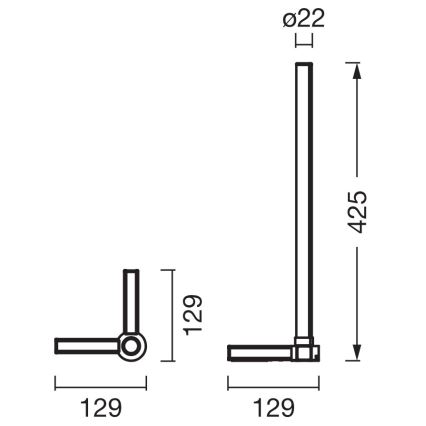 Osram - LED RGBW dimmbare Tischlampe SMART+ MAGIC LED/7,5W/230V 2700-6500K schwarz Wi-Fi + Fernbedienung