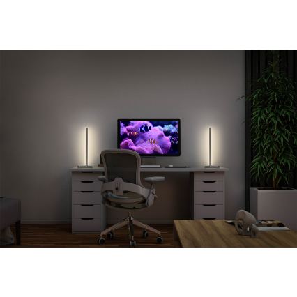 Osram - LED RGBW dimmbare Tischlampe SMART+ MAGIC LED/7,5W/230V 2700-6500K silber Wi-Fi + Fernbedienung