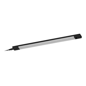 Osram - LED RGBW dimmbare Unterbauleuchte mit Bewegungsmelder LINEAR EDGE LED/8W/230V 50 cm schwarz + Fernbedienung