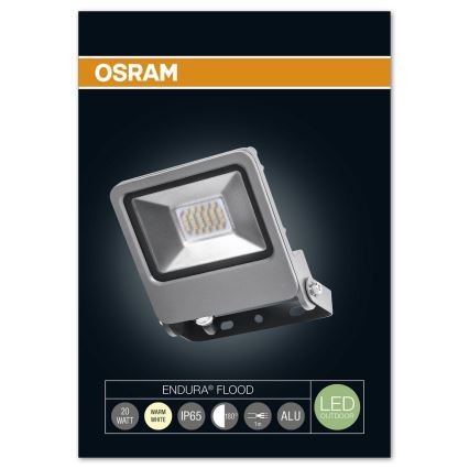 Osram - LED-Scheinwerfer für außen ENDURA 1xLED/20W/240V IP65