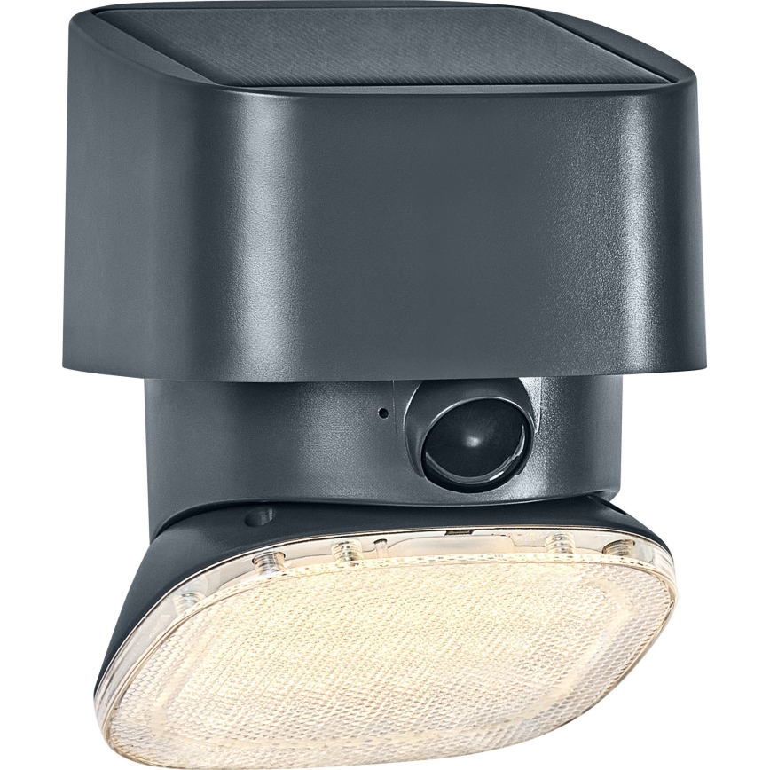 Osram - LED-Solar-Wandleuchte mit Sensor ENDURA STYLE LED/10,3W/4,2V 2000 mAh IP54 Anthrazit
