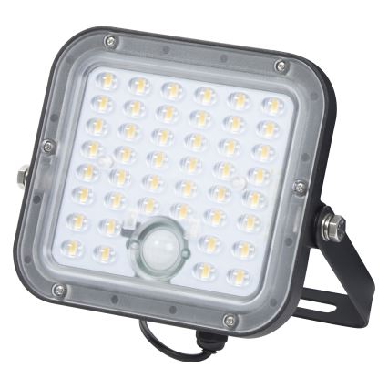 Osram - LED-dimmbarer Solarstrahler mit Sensor ENDURA LED/10W/4,2V 4000K IP65 schwarz + Fernbedienung