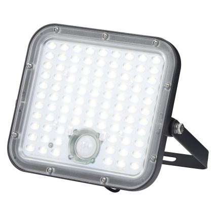 Osram - Dimmbarer LED-Solarstrahler mit Sensor ENDURA LED/30W/6,4V 4000K IP65 schwarz + Fernbedienung