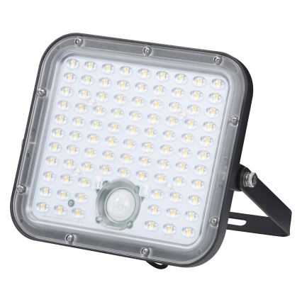 Osram - Dimmbarer LED-Solarstrahler mit Sensor ENDURA LED/30W/6,4V 4000K IP65 schwarz + Fernbedienung