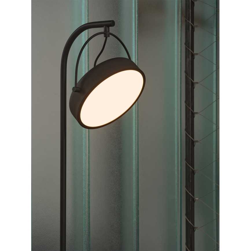 Osram - LED-Stehlampe DECOR PUCK LED/12W/230V CRI 90 schwarz