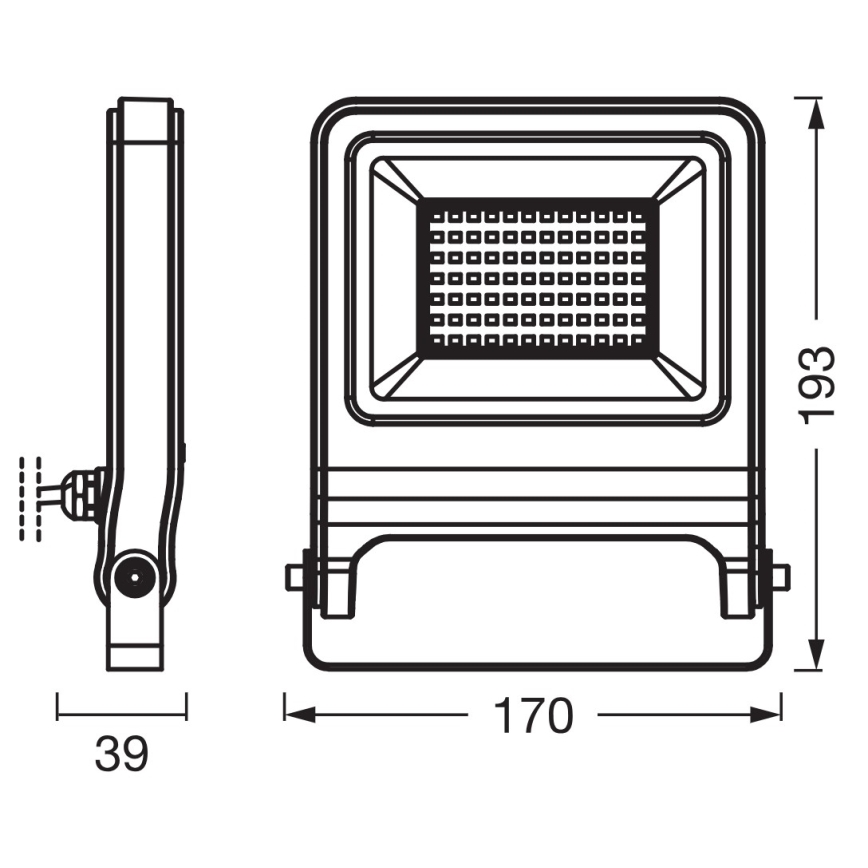 Osram - LED-Strahler ENDURA LED/50W/230V 3000K IP65