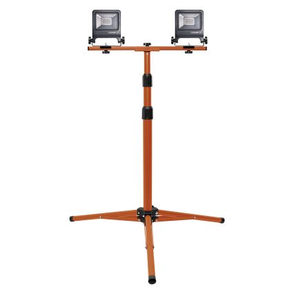Osram - LED-Strahler mit TRIPOD-Halterung 2xLED/20W/230V 4000K IP65 orange/anthrazit