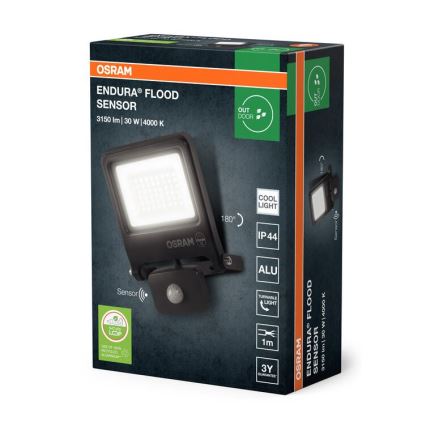 Osram - LED-Strahler mit Sensor ENDURA LED/30W/230V IP44