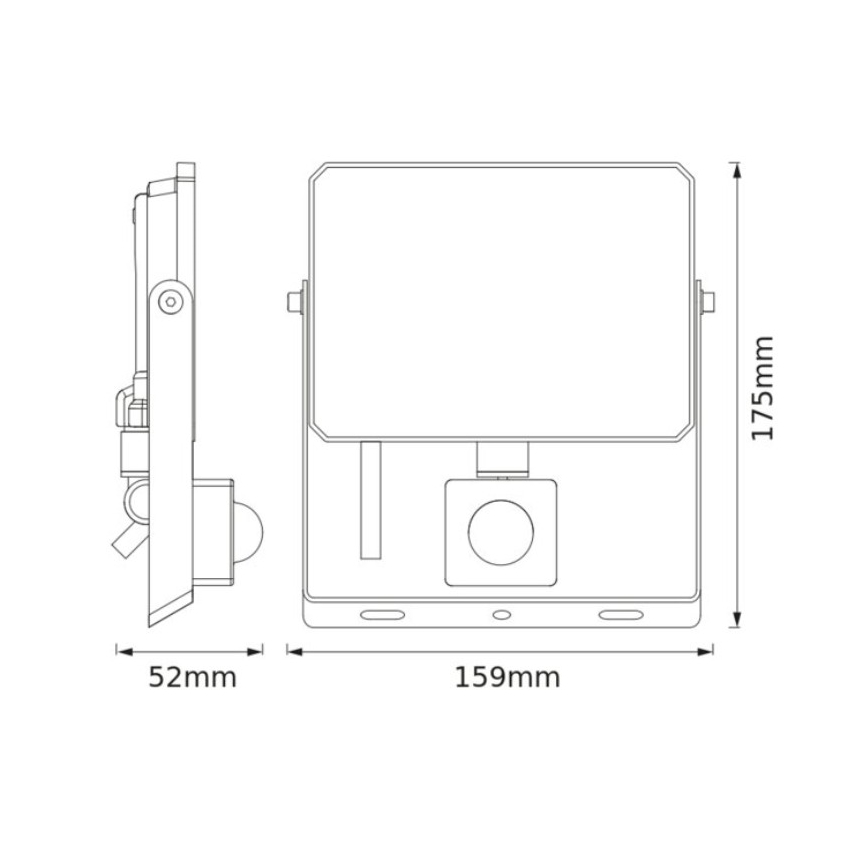 Osram - LED-Strahler mit Sensor FLOODLIGHT LED/30W/230V 4000K IP65