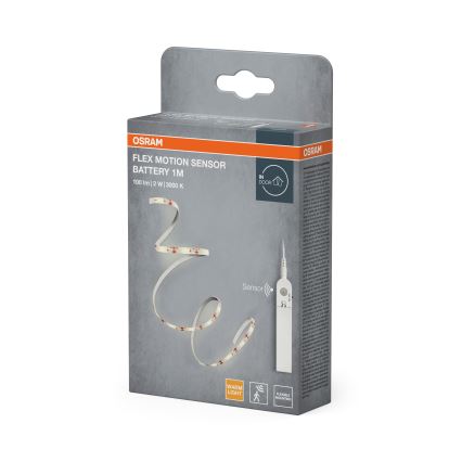 Osram - LED-Streifen mit Bewegungssensor FLEX 1m LED/2W/4xAA