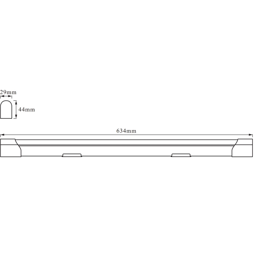 Osram - LED Unterbauleuchte BATTEN LED/10W/230V 60 cm