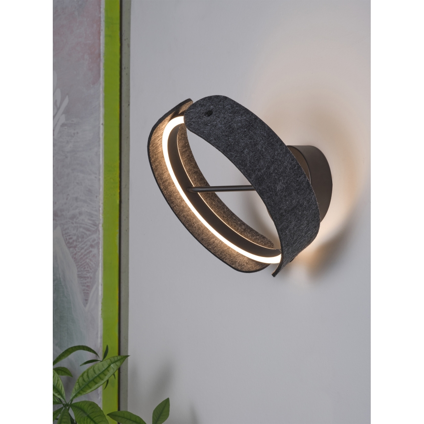 Osram - LED Wandleuchte DECOR CURVE LED/20W/230V grau