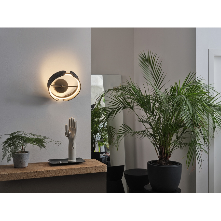 Osram - LED Wandleuchte DECOR CURVE LED/20W/230V grau