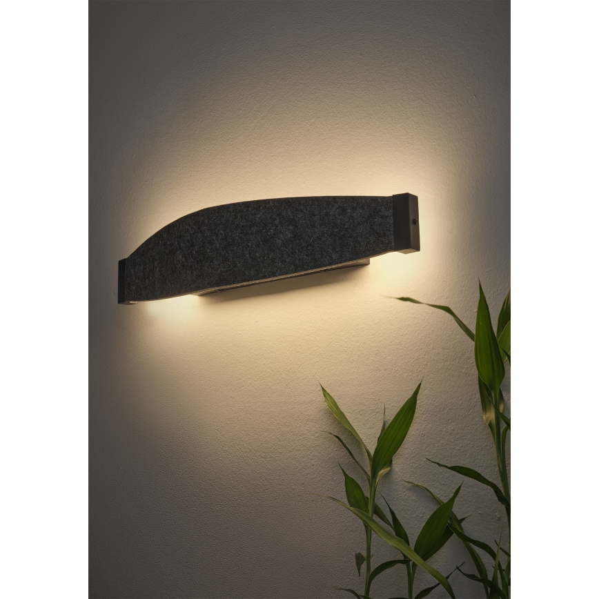 Osram - LED-Wandleuchte DECOR FLAT LED/13W/230V grau