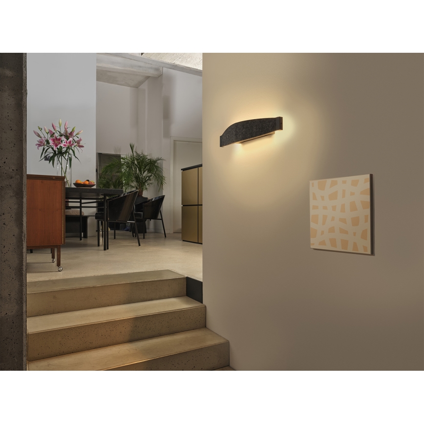 Osram - LED-Wandleuchte DECOR FLAT LED/13W/230V grau