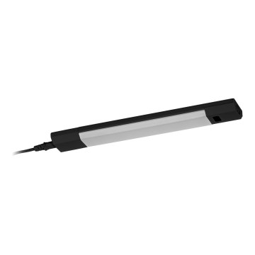 Osram - LINEAR EDGE LED Unterbauleuchte, dimmbar, mit Bewegungsmelder, 4W/230V, 3000/4000/6500K, 30 cm, schwarz