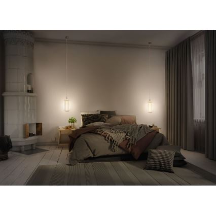 Osram - Netzkabel PENDULUM NEEDLE 1xE27/15W/230V beige