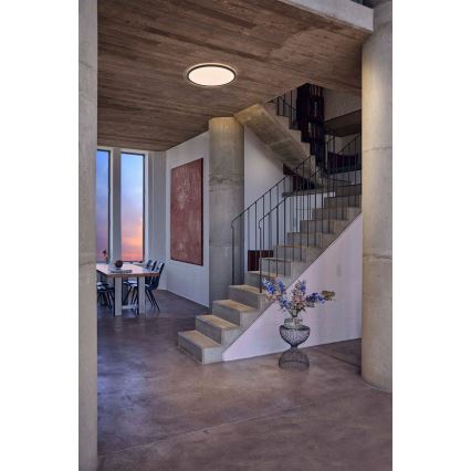 Osram - Dimmbare LED-Deckenleuchte ORBIS ULTRA SLIM LED/22W/230V 3000K Durchmesser 40 cm, schwarz