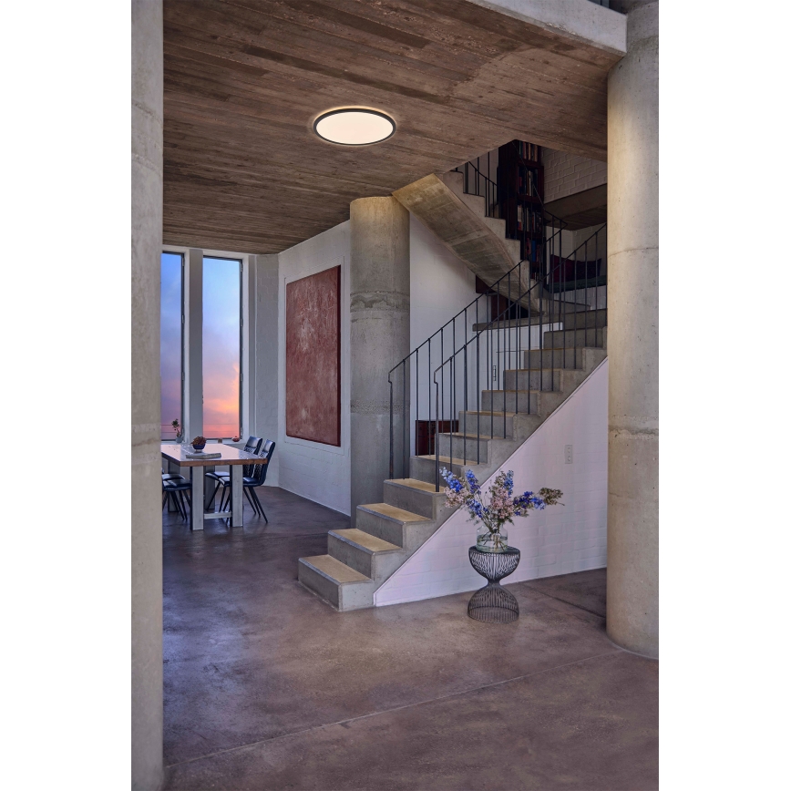 Osram - Dimmbare LED-Deckenleuchte ORBIS ULTRA SLIM LED/22W/230V 3000K Durchmesser 40 cm, schwarz