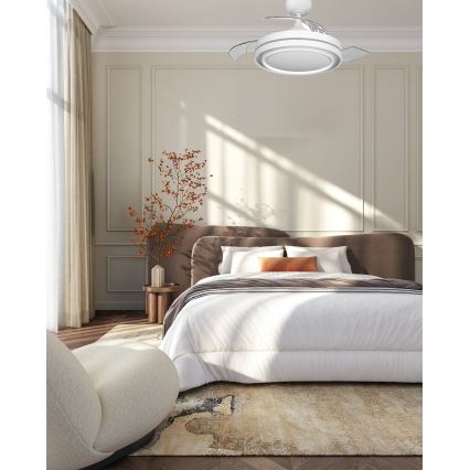 Osram - dimmbare LED-Deckenleuchte mit Ventilator PONIENTE LED/36W/230V 3000/4000/6500K + Fernbedienung