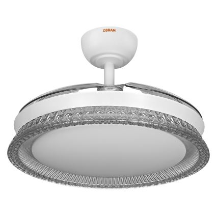 Osram - LED RGB dimmbare Deckenleuchte mit Ventilator CIERZO LED/35W/230V 3000-6500K + Fernbedienung