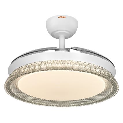 Osram - LED RGB dimmbare Deckenleuchte mit Ventilator CIERZO LED/35W/230V 3000-6500K + Fernbedienung