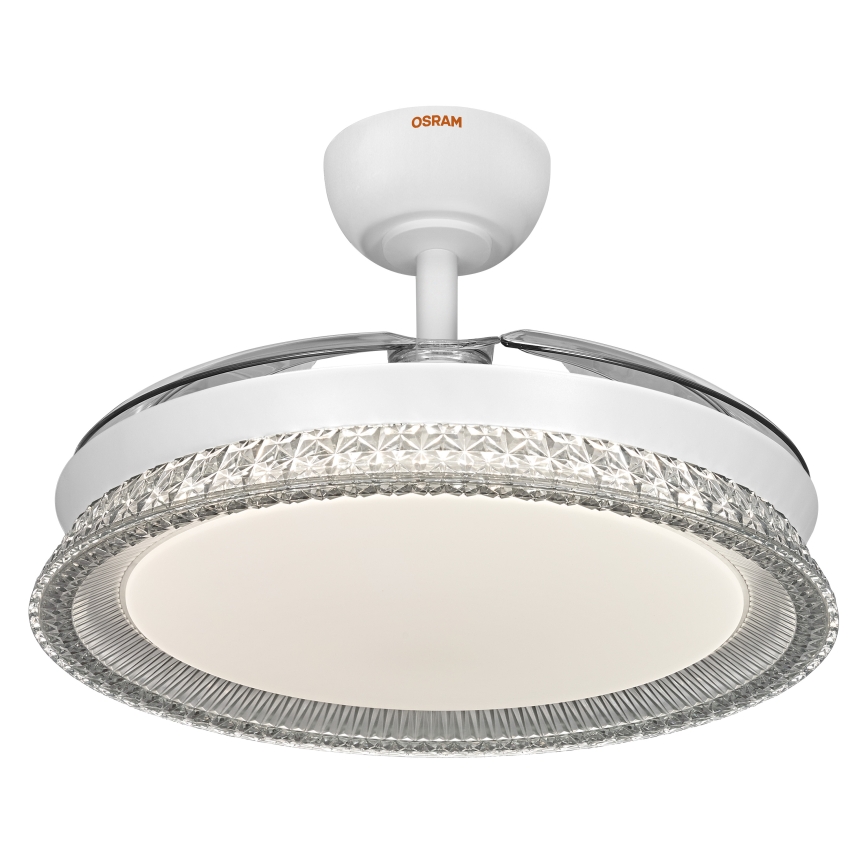 Osram - LED RGB dimmbare Deckenleuchte mit Ventilator CIERZO LED/35W/230V 3000-6500K + Fernbedienung