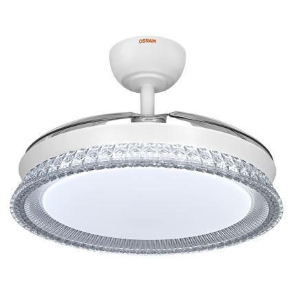 Osram - LED RGB dimmbare Deckenleuchte mit Ventilator CIERZO LED/35W/230V 3000-6500K + Fernbedienung