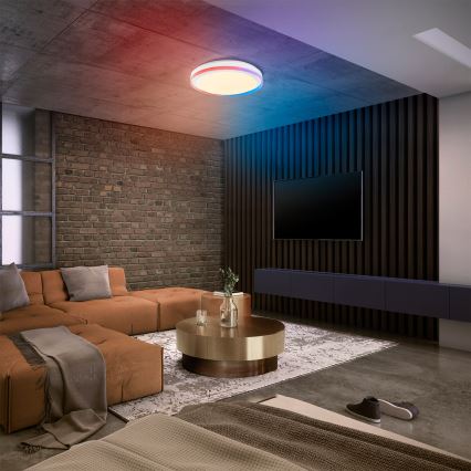 Osram - LED RGBW dimmbare Deckenleuchte SMART+ MAGIC LED/38W/230V Ø 49 cm weiß 2700-6500K Wi-Fi