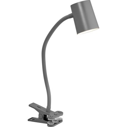 Osram - Schreibtischlampe mit Klemme DESK LINE 1xGU10/9W/230V grau