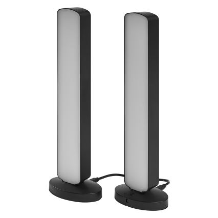 Osram - SET 2x dimmbare RGBW-LED-Tischlampe MOOD LIGHT LED/4W/230V 2700-6500K Wi-Fi + Fernbedienung