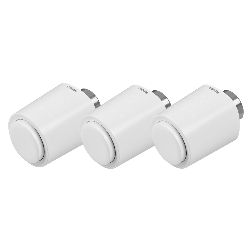 Osram - SET 3x SMART+ Thermostatkopf (je 3x AA), WLAN