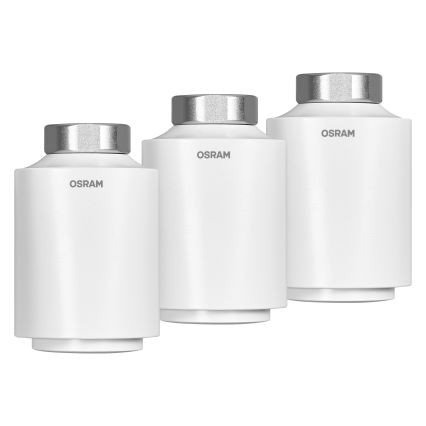 Osram - SET 3x SMART+ Thermostatkopf (je 3x AA), WLAN