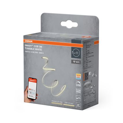 Osram - SMART+ COB dimmbarer LED-Streifen 3 m LED/14 W/230 V 2700-6500 K WLAN