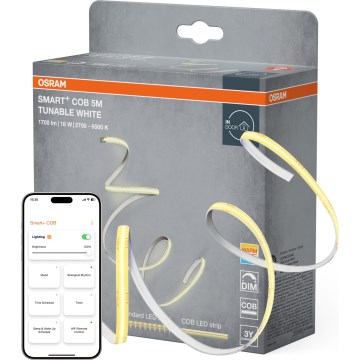 Osram - SMART+ COB dimmbarer LED-Streifen 5m LED/18W/230V 2700-6500K Wi-Fi