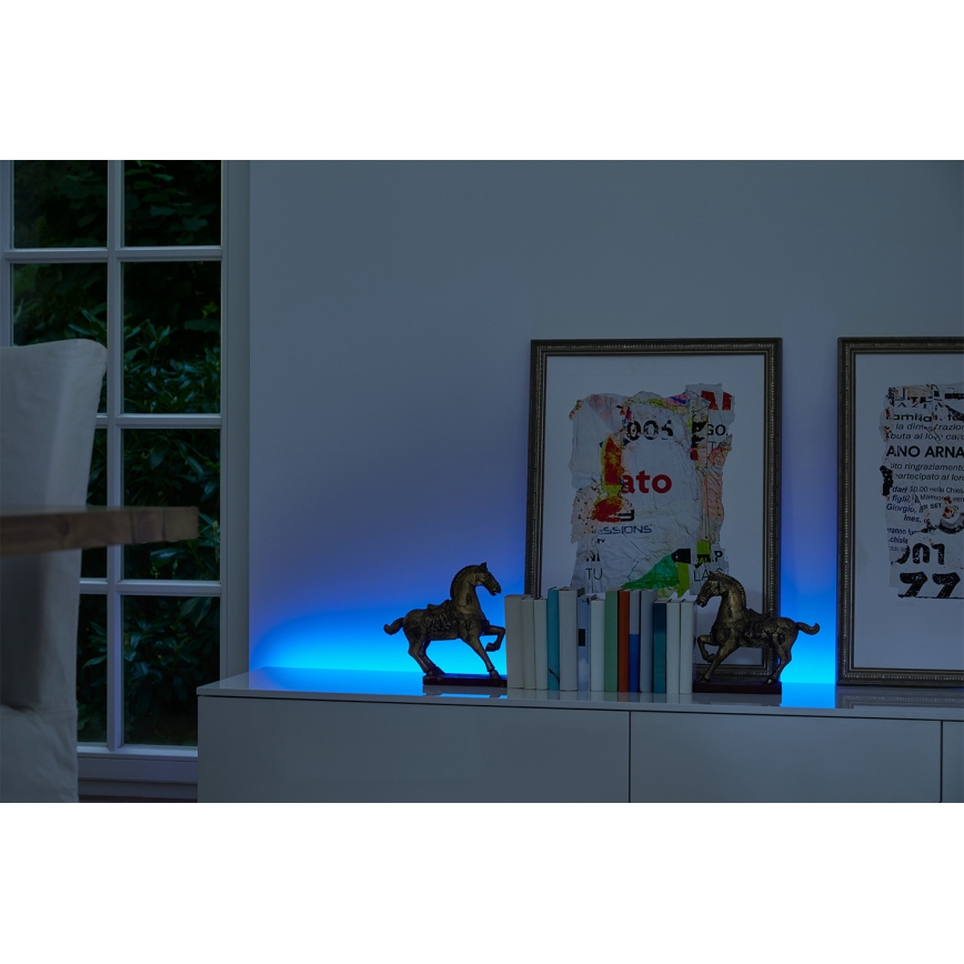 Osram - SMART+ FLEX dimmbarer RGB+TW LED‑Streifen, 1,8 m, 11 W, 230 V, 2000–6500 K