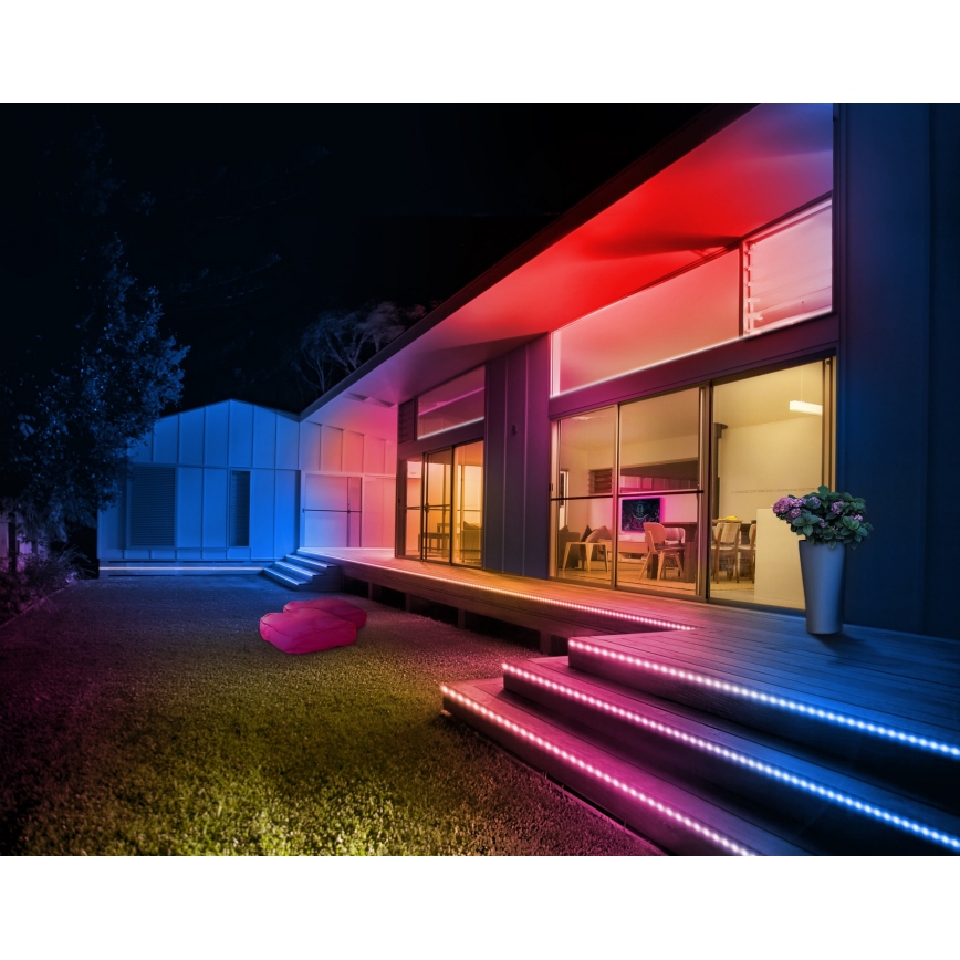 Osram - dimmbarer LED RGBW-Außenstreifen SMART+ FLEX 5m LED/14,5W/230V 2700-6500K IP44 Wi-Fi