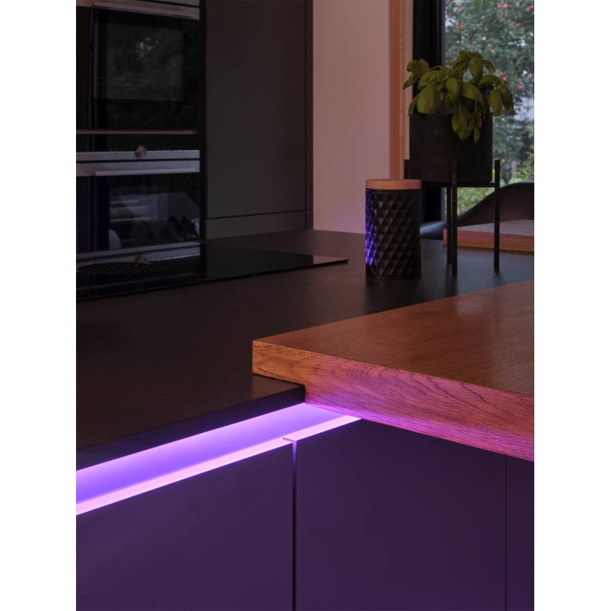 Osram - SMART+ MAGIC LED-RGB-Dimmstreifen, 3 m, 22 W/230 V, Wi‑Fi + Fernbedienung