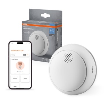 Osram - SMART+ Rauchmelder 3V Wi-Fi 1400 mAh