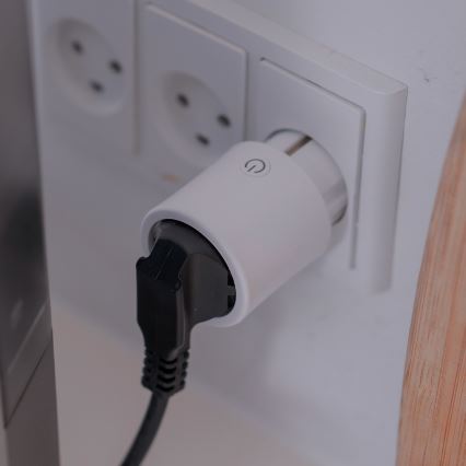 Osram - Smart-Steckdose SMART+ MATTER SCHUKO 2300W/230V/10A Wi-Fi weiß