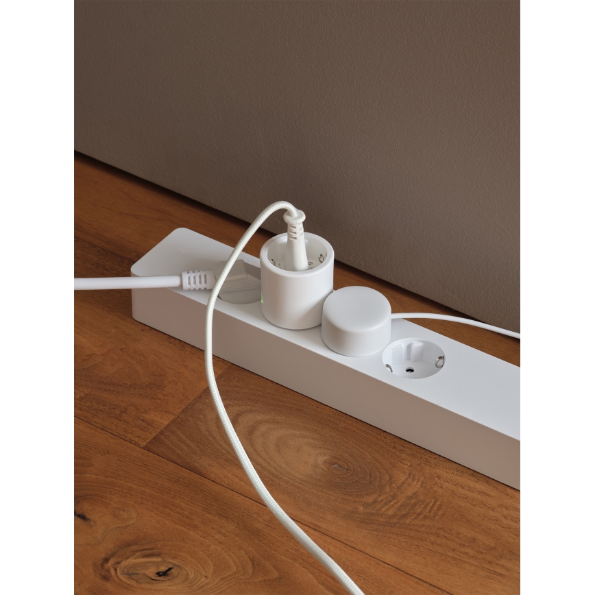 Osram - Smart-Steckdose SMART+ MATTER SCHUKO 2300W/230V/10A Wi-Fi weiß