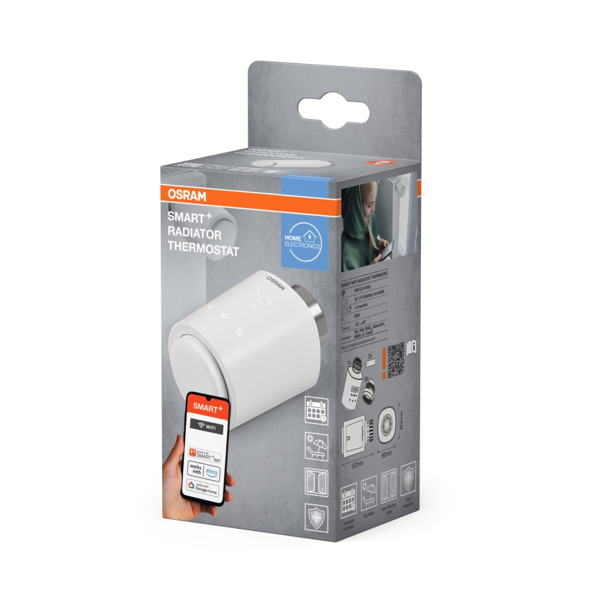 Osram - SMART+ Thermostatkopf 3xAA Wi-Fi