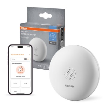 Osram - SMART+ Wassermelder, 3 V, Wi‑Fi, IP67, 1400 mAh
