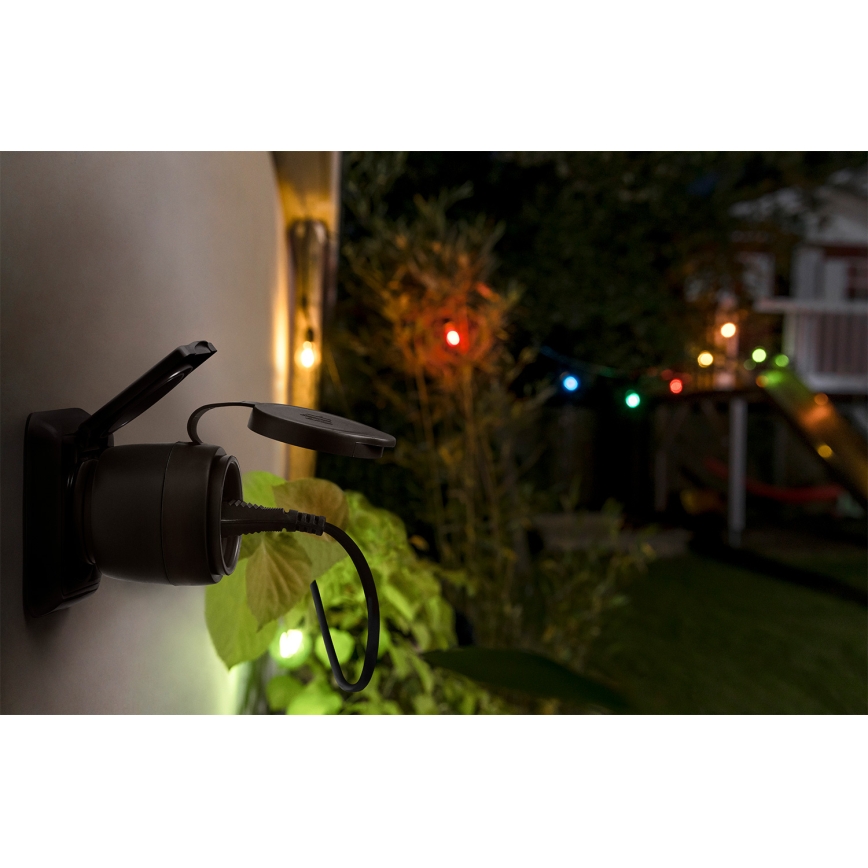Osram - Smarte Außensteckdose SMART+ SCHUKO 3680W/230V/16A IP44