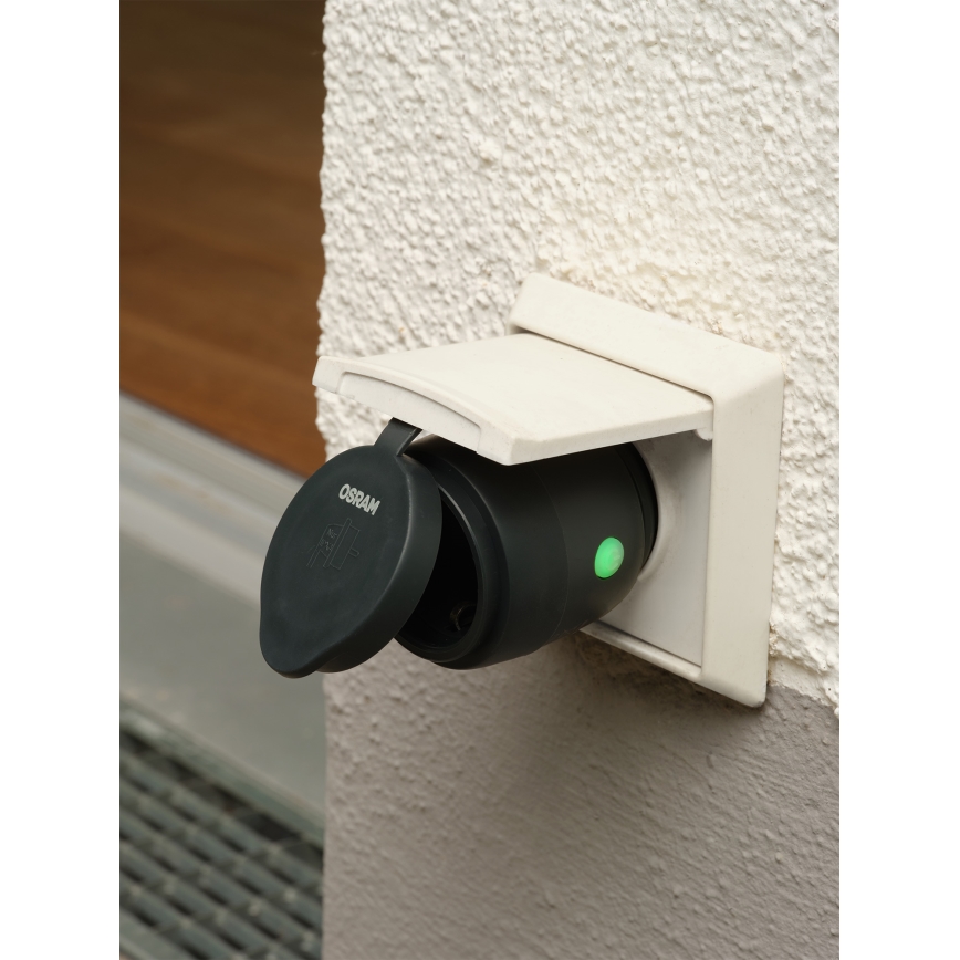 Osram - Smarte Außensteckdose SMART+ SCHUKO 3680W/230V/16A IP44