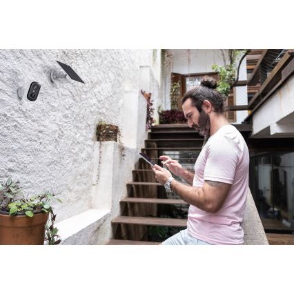 Osram - Smarte Solarkamera mit 2K-Sensor SMART+ 5V 5200 mAh IP66 Wi-Fi